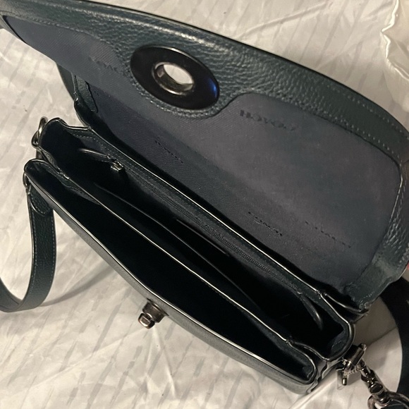 Forest Green Coach Bag - Picture 2 of 3